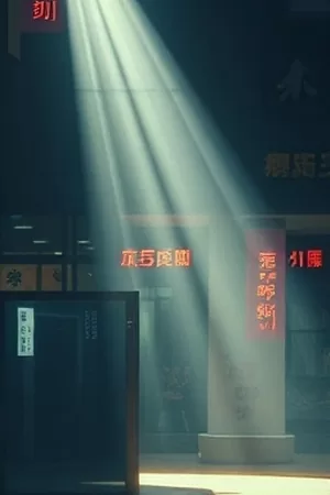 《琥珀纪元》主视觉：封存在树脂中的机械齿轮