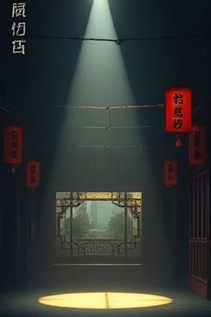 《孤岛电台》画面：山顶信号塔与老式收音机