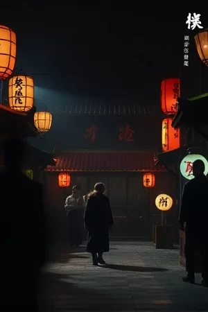 《雾里看灯》封面：浓雾中隐约亮起的街角路灯